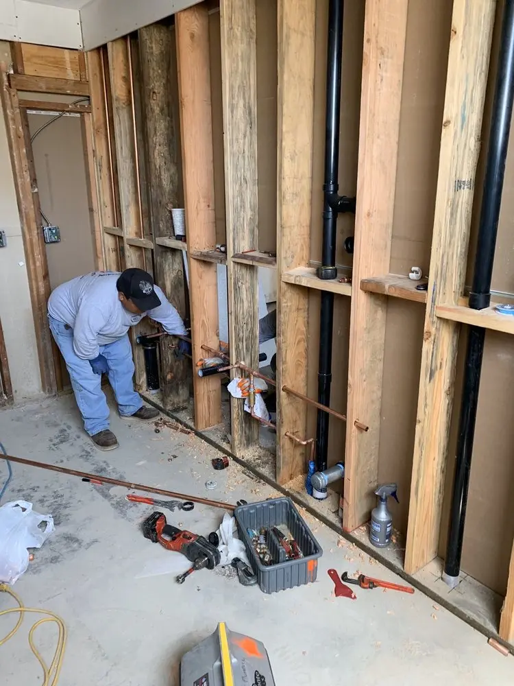 Commercial rough-in plumbing for Gas Line Repair in Hometown Lake Worth Village